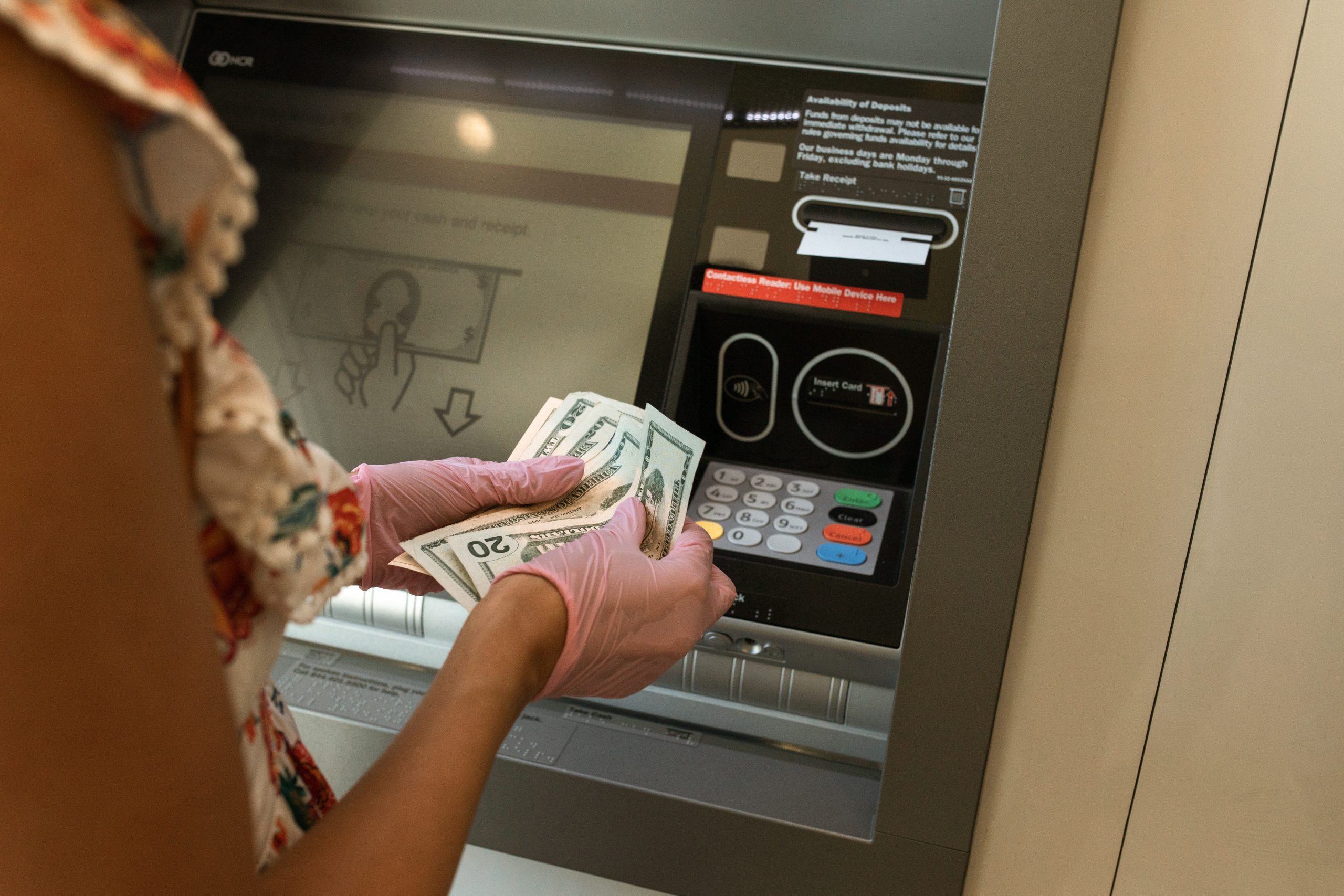 Withdrawing Money from an ATM in a Dream
