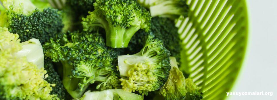 Brokoli faydaları haqqında. Brokolidə hansı vitaminlər var?