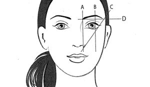 Eyebrow arch guide How to make the most of your BROW if you want a fabulous blunt fringe make sure your brows arent showing you up 1
