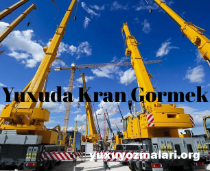 Yuxuda kran gormek