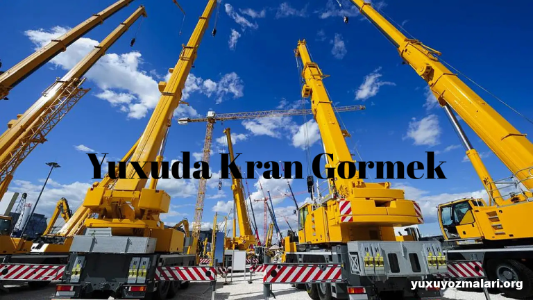 Yuxuda kran gormek