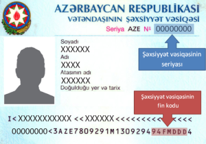 Kohnə səxsiyyət vəsiqəsi seriya nomrəsi