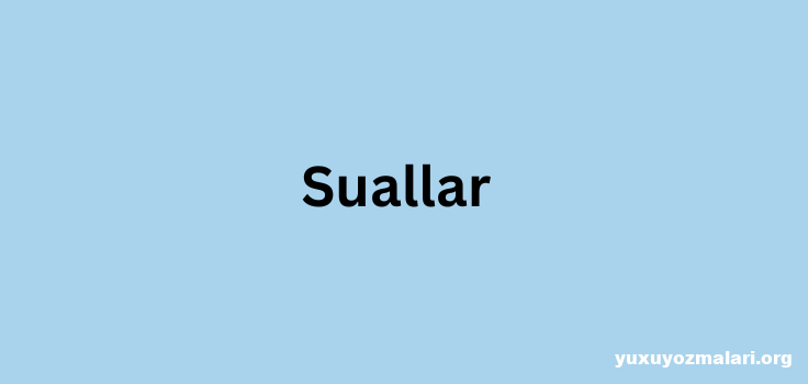 Suallar