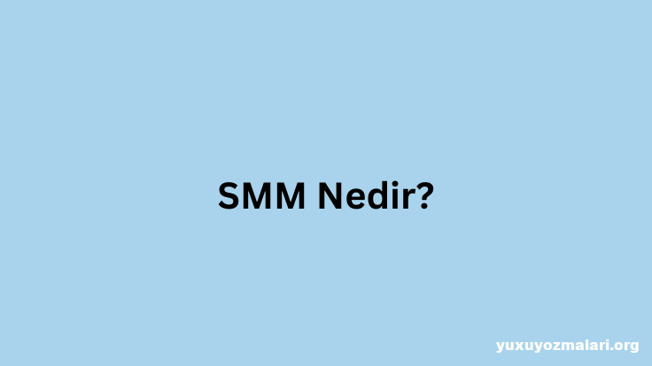 SMM Nədir?